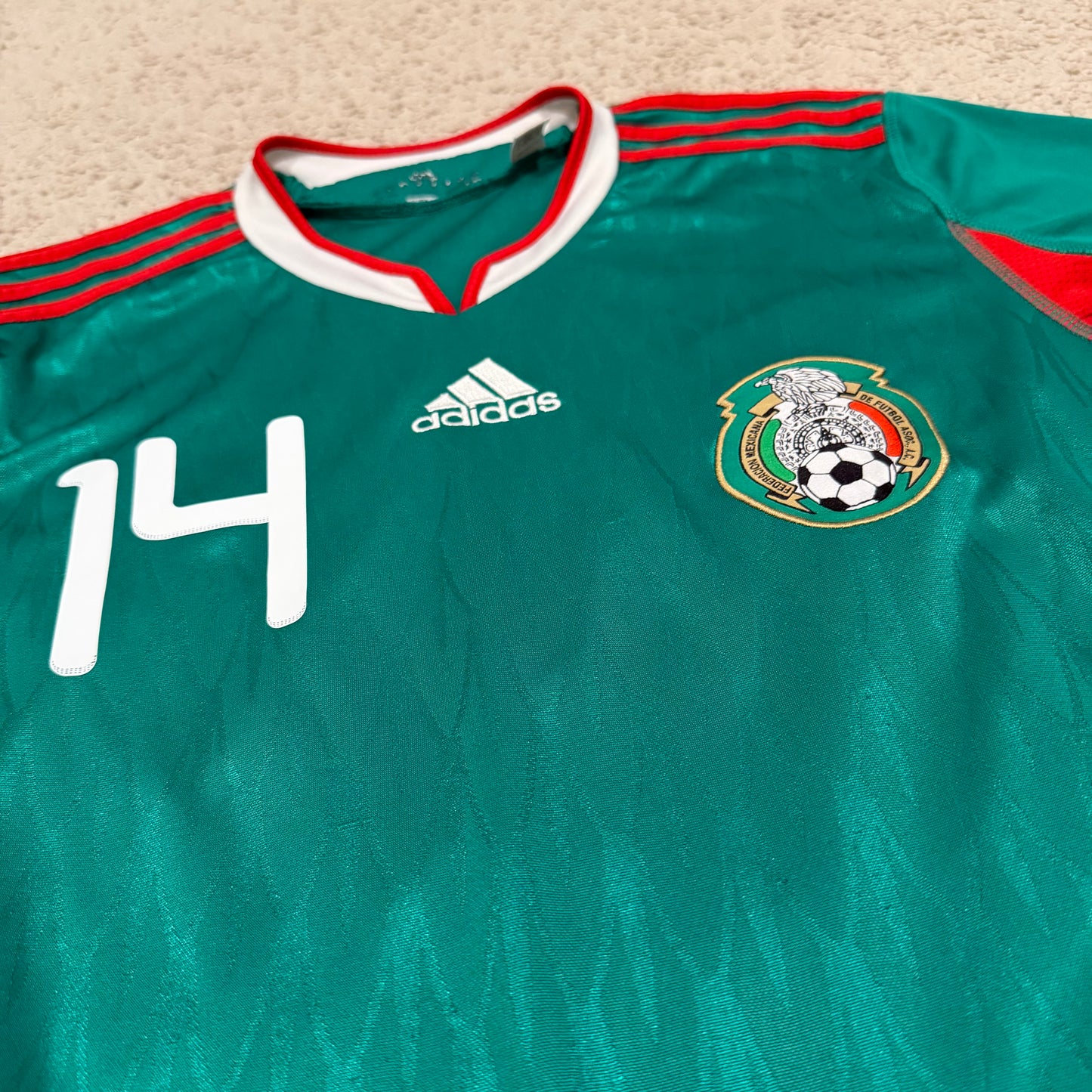 Mexico 2010 World Cup home x Chicharito Hernandez #14 (M)