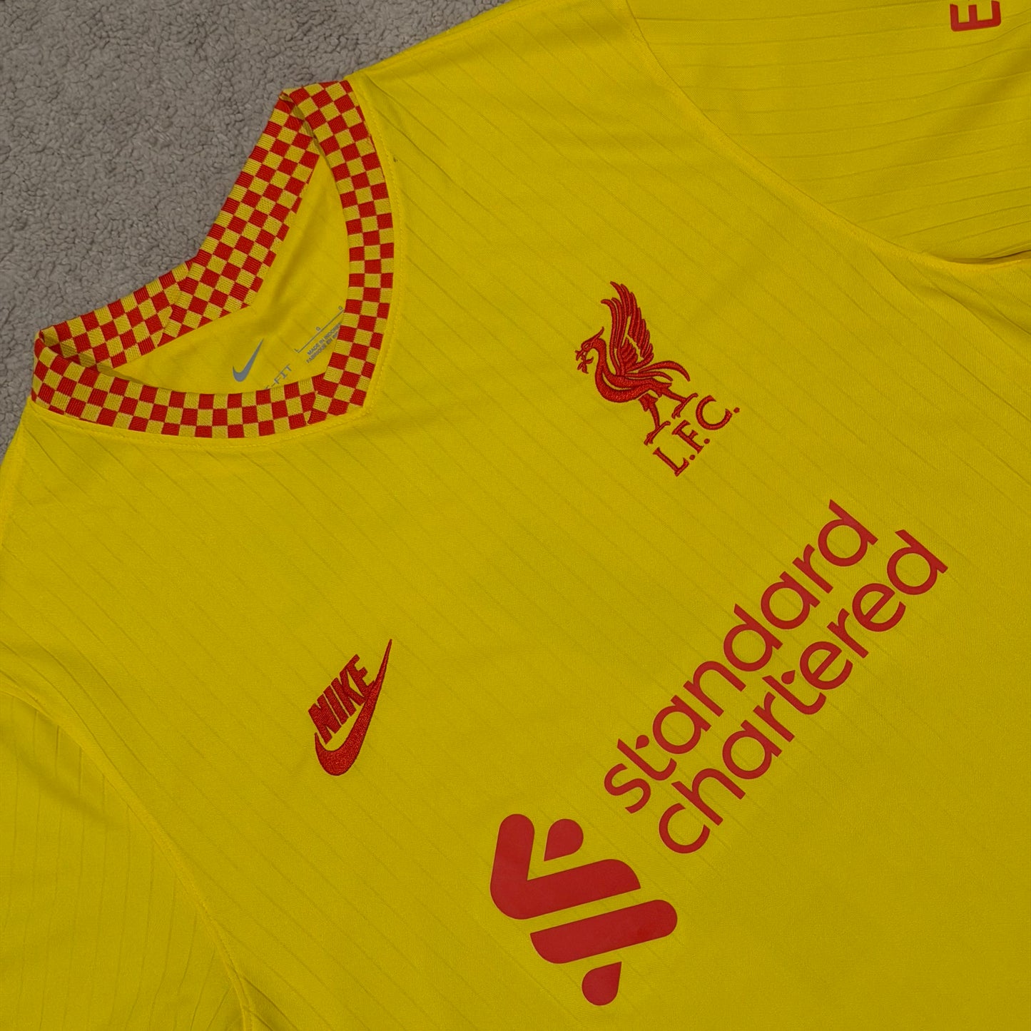 Liverpool 2021/22 third x Virgil Van Dijk #4 (L)