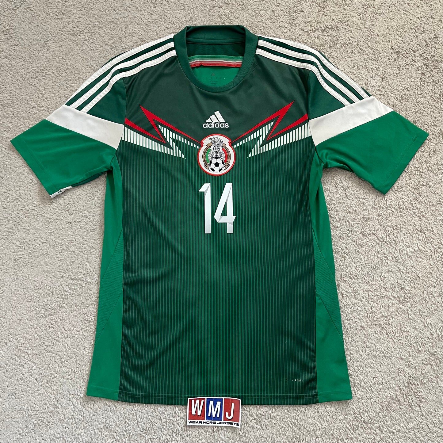 Mexico 2014 World Cup home x Chicharito Hernandez #14 (S)