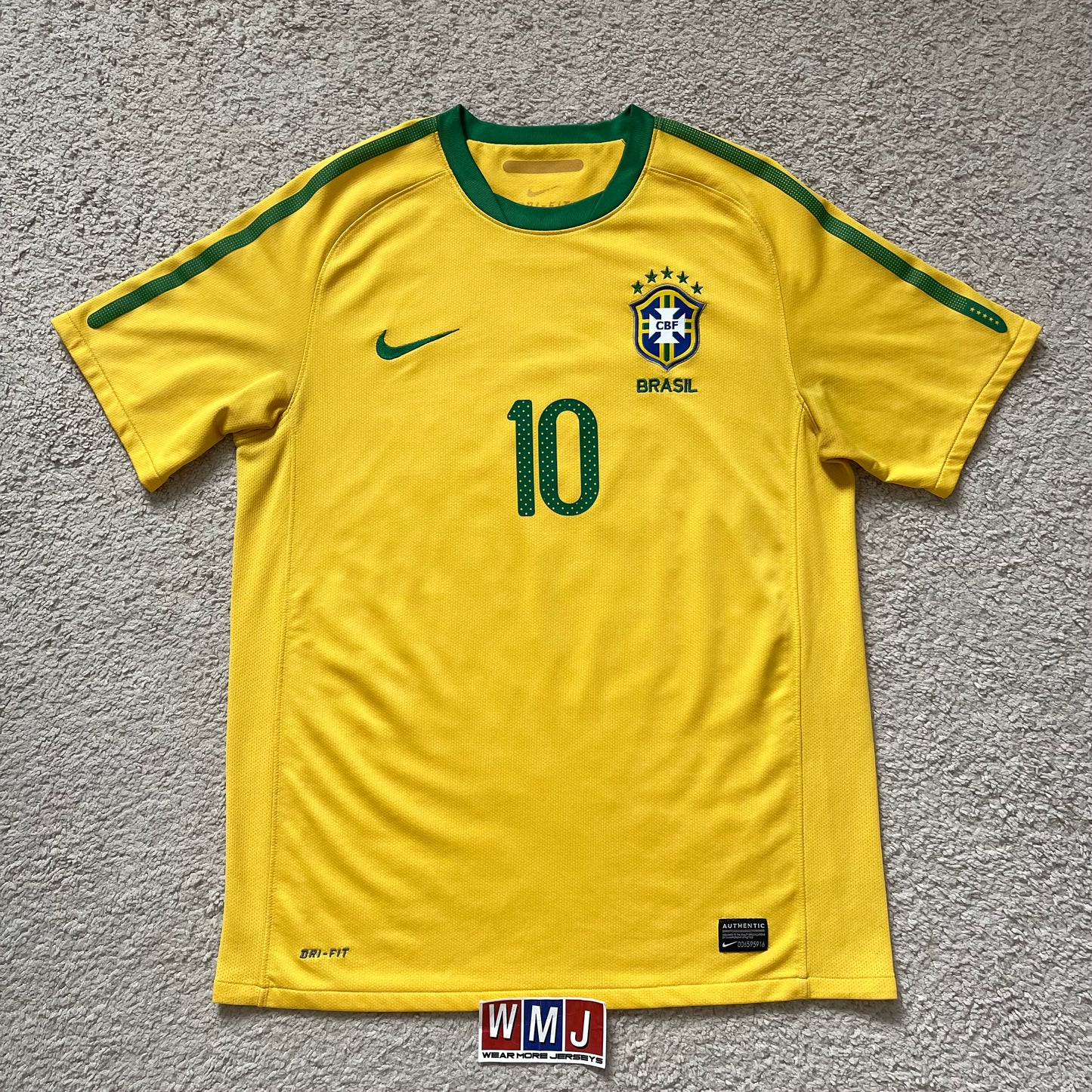 Brazil 2010 World Cup home x Ricardo Kaká #10 (M)