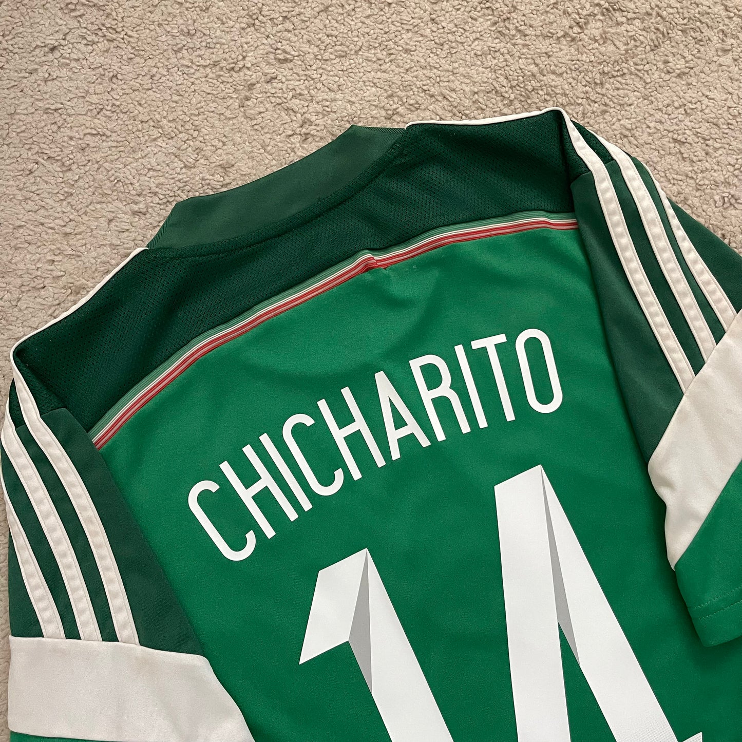 Mexico 2014 World Cup home x Chicharito Hernandez #14 (S)