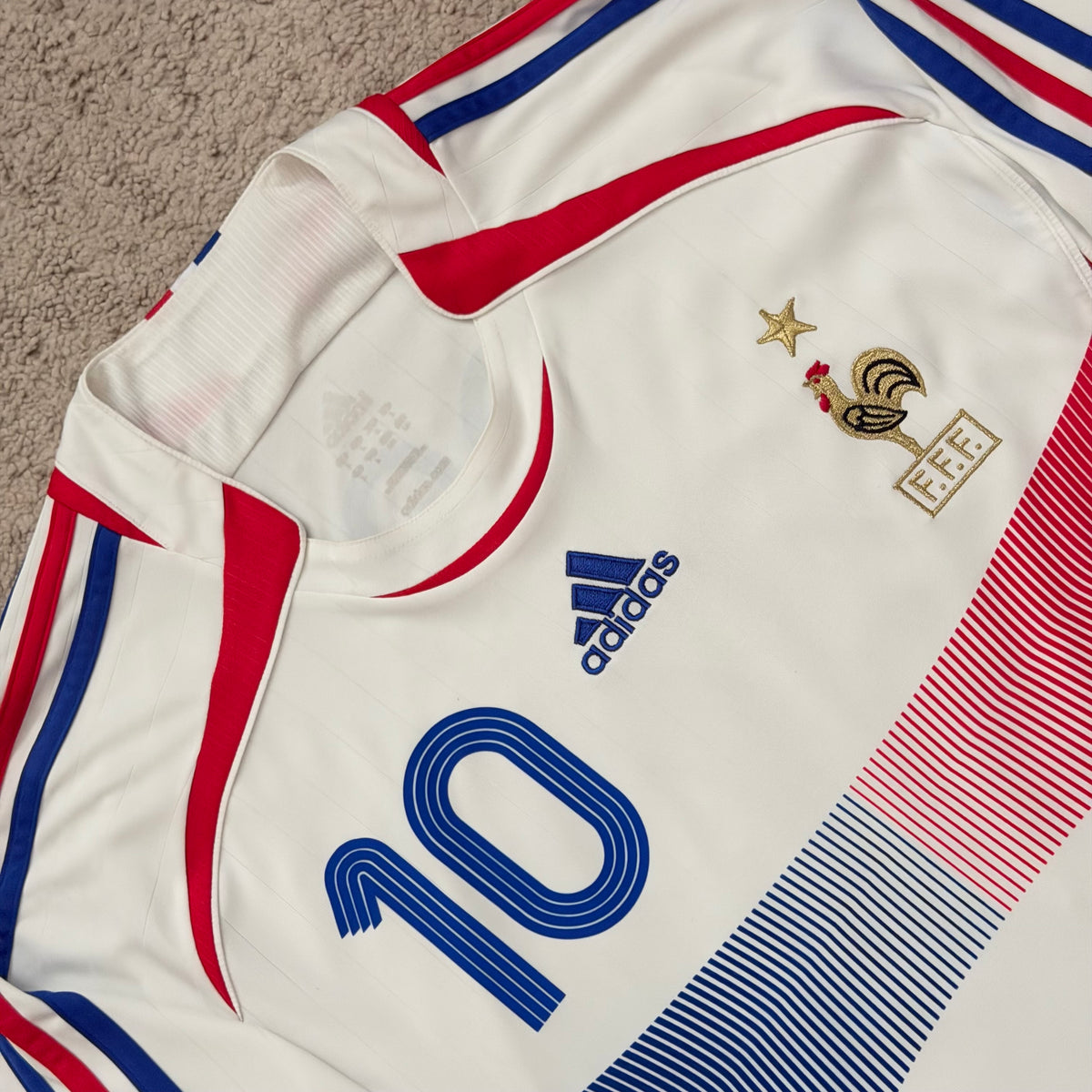 France 2006 World Cup away x Zinedine Zidane #10 (L)