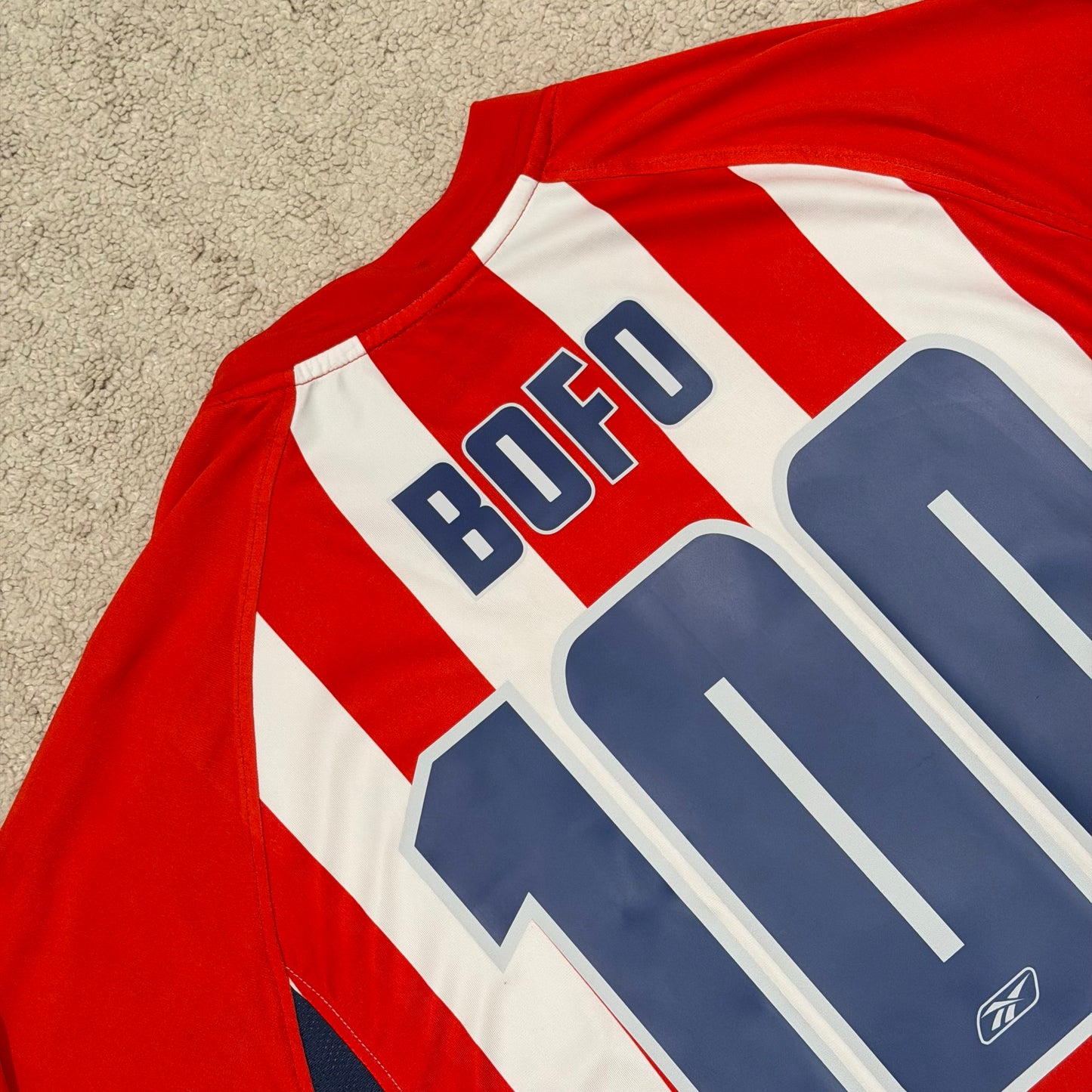 Chivas de Guadalajara 2005/06 home LONG SEEVES  x Bofo Bautista #100 (XXL)