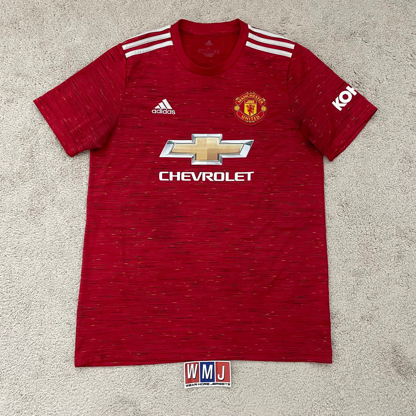 Manchester United 2020/21 home x Edinson Cavani #7 (L)