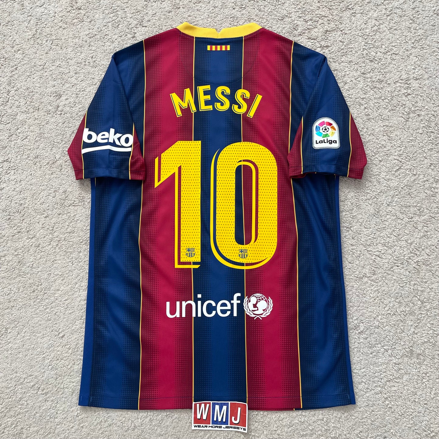 Barcelona 2020/21 home x Messi #10 (M)