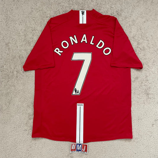 Manchester United 2007/2008/2009 x Cristiano Ronaldo #7 (L)