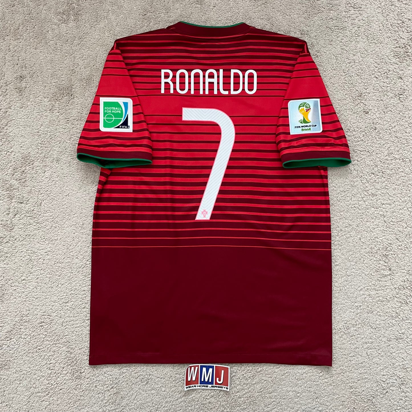 Portugal 2014 World Cup home x Cristiano Ronaldo #7 (M)