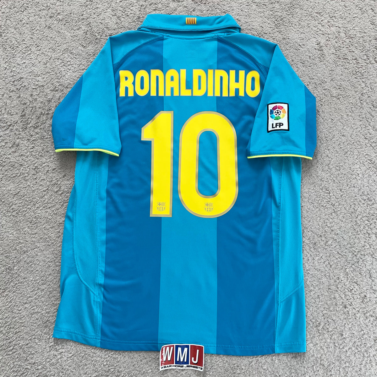 Barcelona 2007/08 away x Ronaldinho #10 (M)
