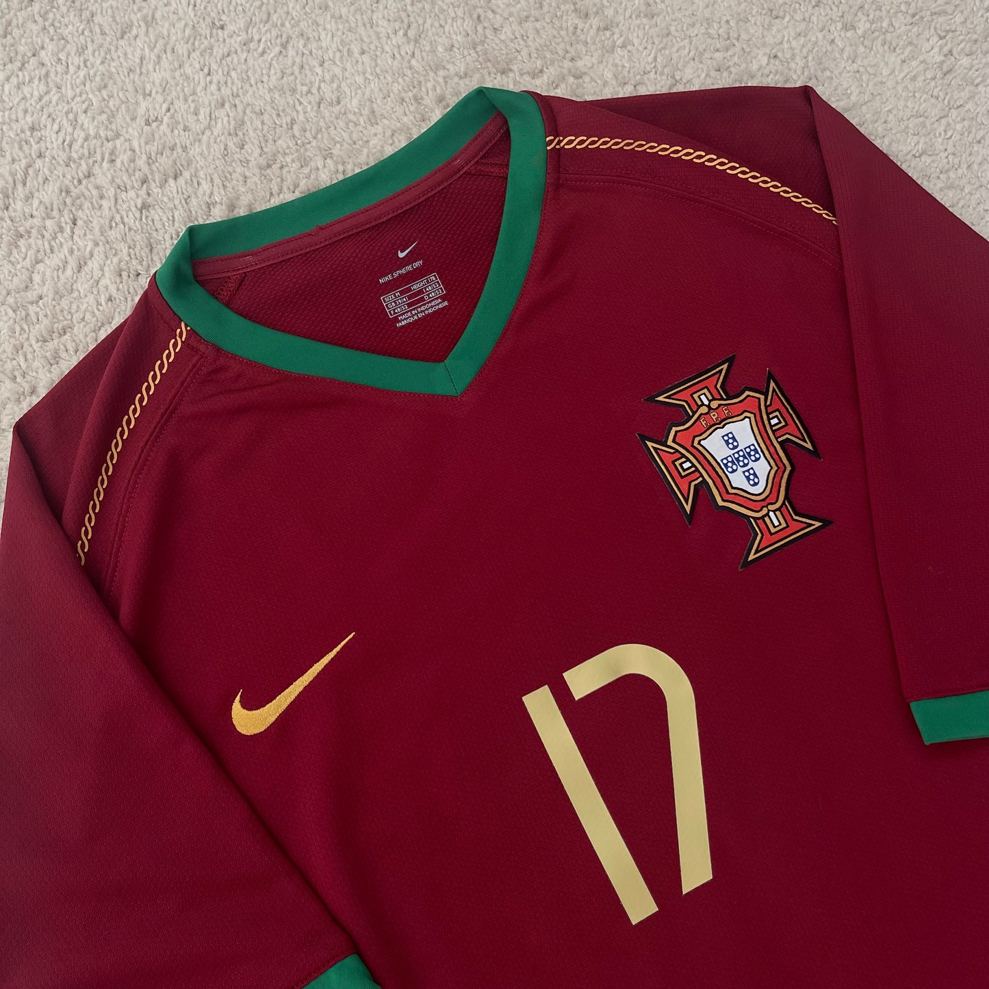 Portugal 2006 World Cup home x Cristiano Ronaldo #17 (M)
