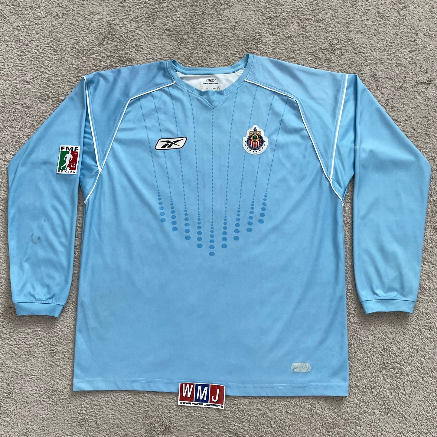 Chivas de Guadalajara 2004/05 GK LONG SLEEVES x Oswaldo Sanchez #1 (XL)
