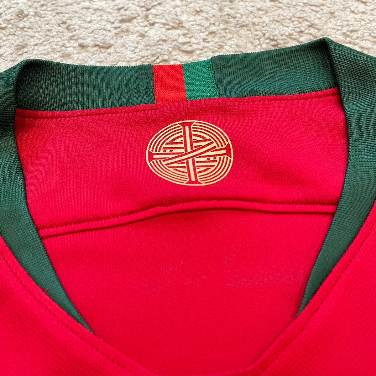 Portugal 2018 World Cup home x Cristiano Ronaldo #7 (L)