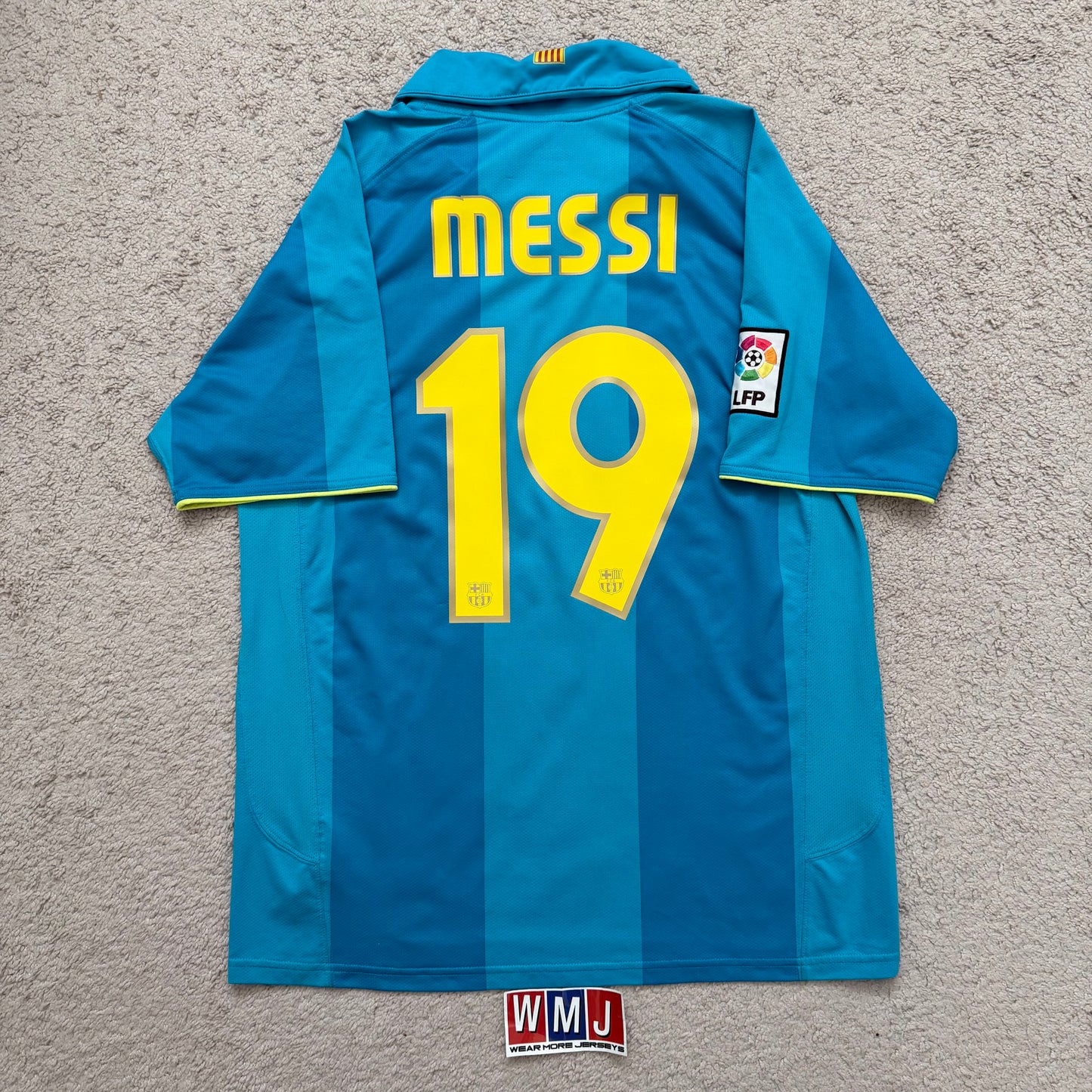 Barcelona 2007/08 away x Messi #19 (L)