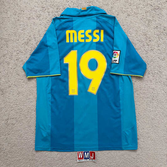 Barcelona 2007/08 away x Messi #19 (L)