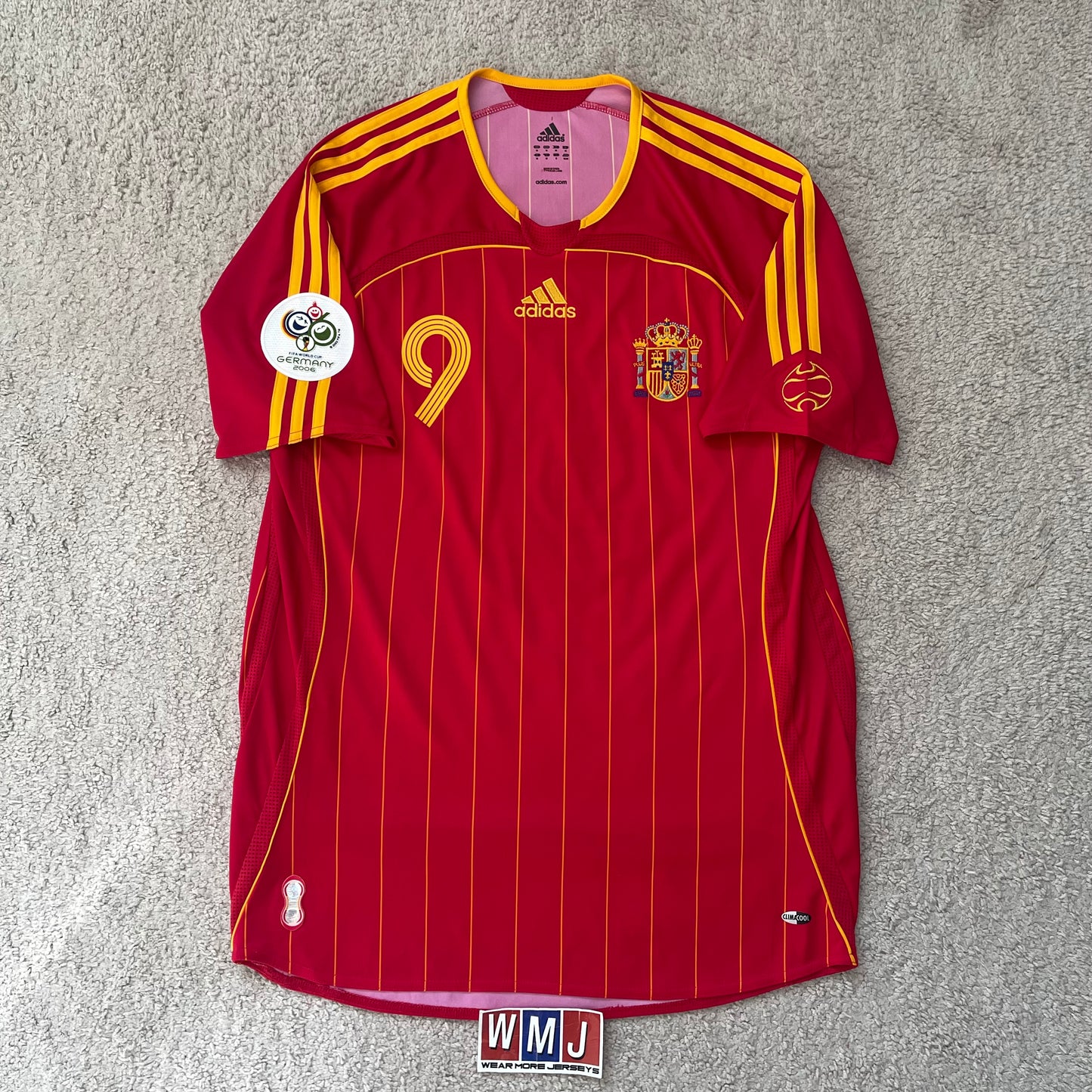 Spain 2006 World Cup home x Fernando 'El Niño' Torres #9 (M)