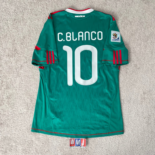 Mexico 2010 World Cup home x Cuauhtémoc Blanco #10 (M)