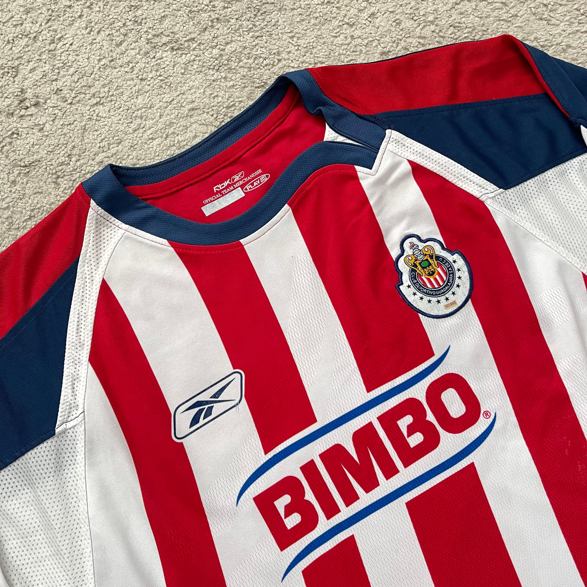Chivas de Guadalajara 2007/08 home LONG SLEEVES x Chicharito Hernandez #25 (M)