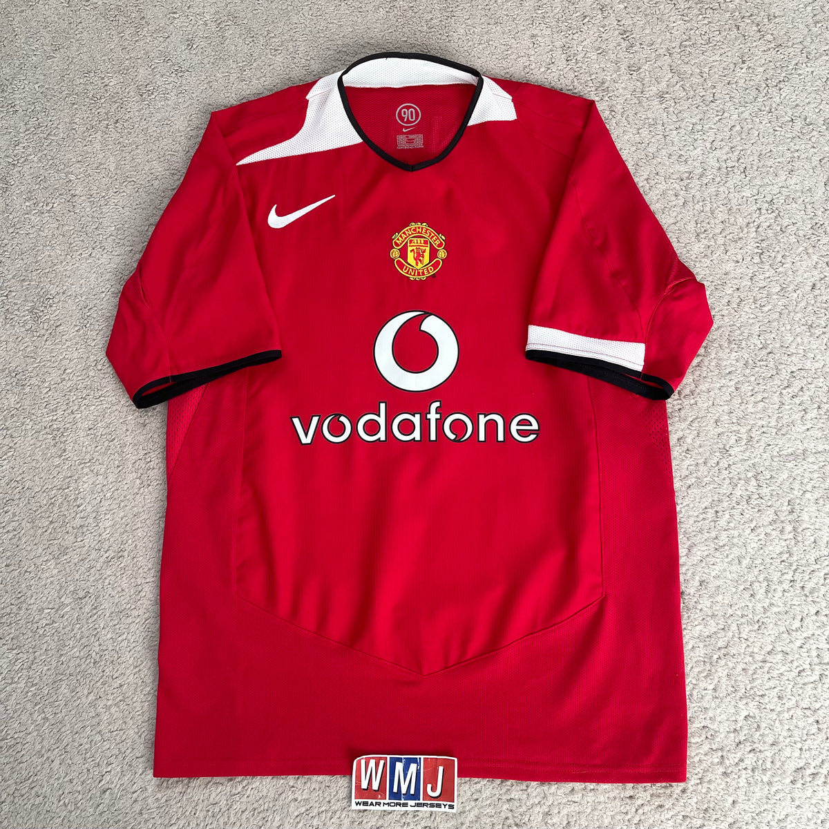 Manchester United 2004/2005/2006 home x Cristiano Ronaldo #7 (M)