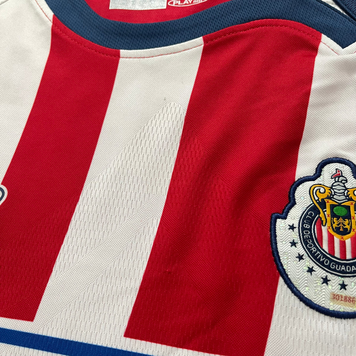 Chivas de Guadalajara 2007/08 home LONG SLEEVES x Chicharito Hernandez #25 (M)