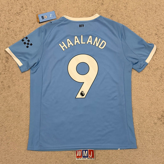 Manchester City 2025/26 home x Erling Haaland #9 (L) *BRAND NEW WITH TAGS