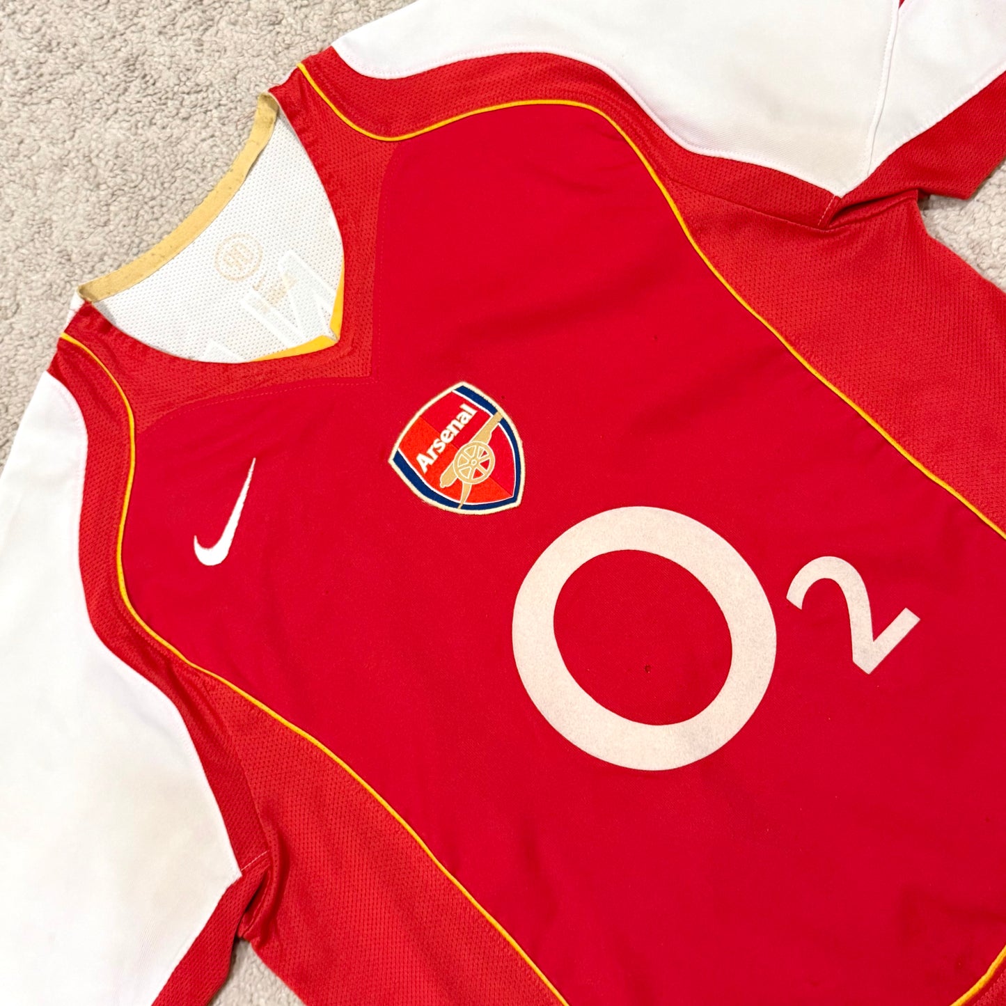 Arsenal 2004/05 home x Thierry Henry #14 (M) *has some small holes
