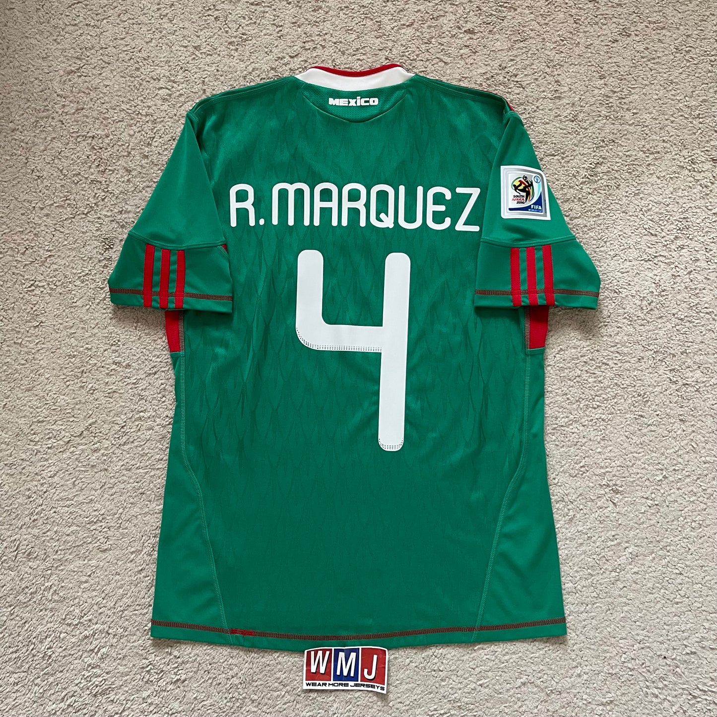 Mexico 2010 World Cup home x Rafa Marquez #4 (S)