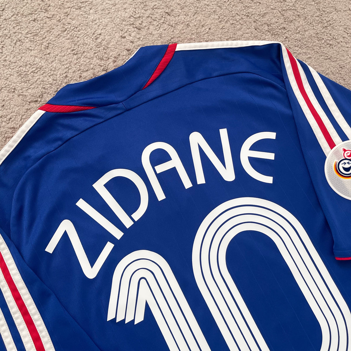 France 2006 World Cup home x Zinedine Zidane #10 (L)