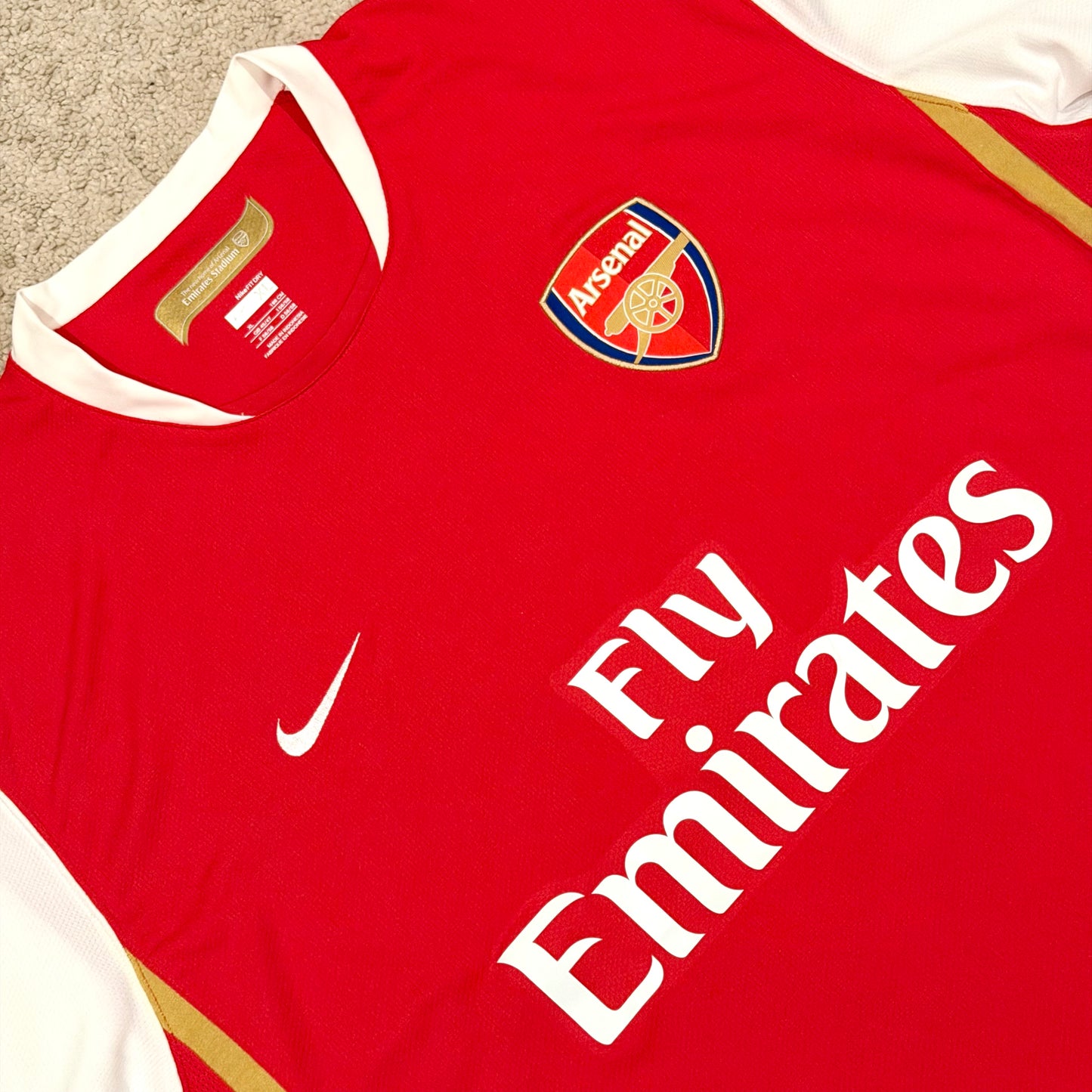 Arsenal 2006/07 home x Thierry Henry #14 (XL)