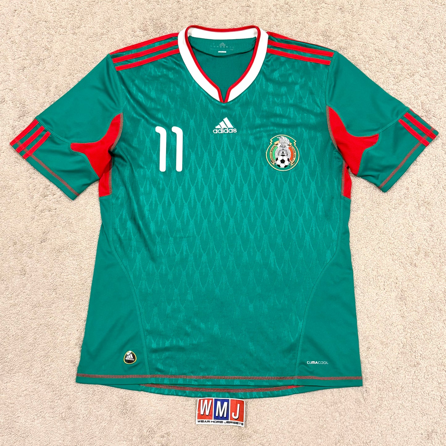 Mexico 2010 World Cup home x Carlos Vela #11 (L)