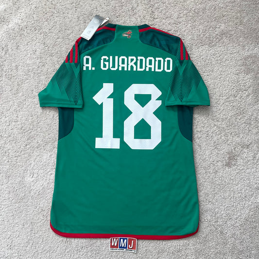 Mexico 2022 World Cup home x Andres Guardado #18 (L) *BRAND NEW WITH TAGS