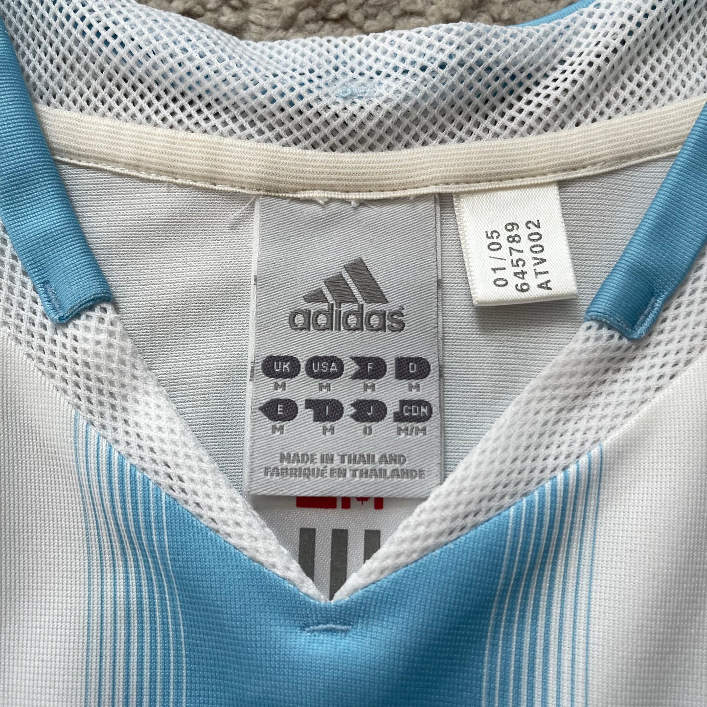 Argentina 2004/05 home x Messi #18 (M)