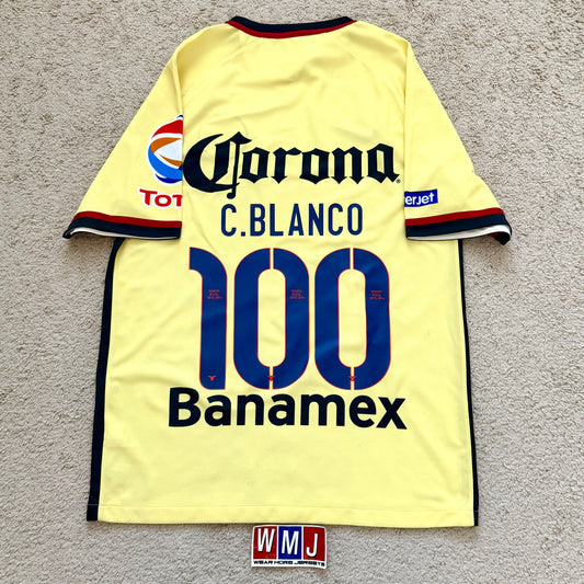 Club America 2015/16 home x Cuauhtémoc Blanco #100 (M)
