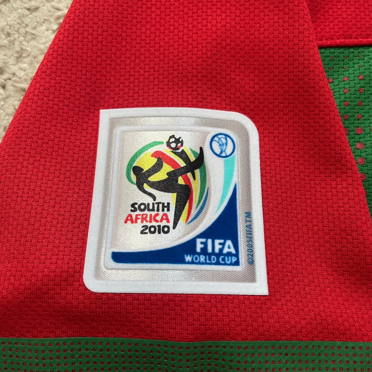 Portugal 2010 World Cup home x Cristiano Ronaldo #7 (L)