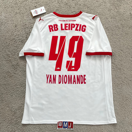 RB Leipzig 2025/26 home x Yan Diomande #49 (L) *BRAND NEW WITH TAGS