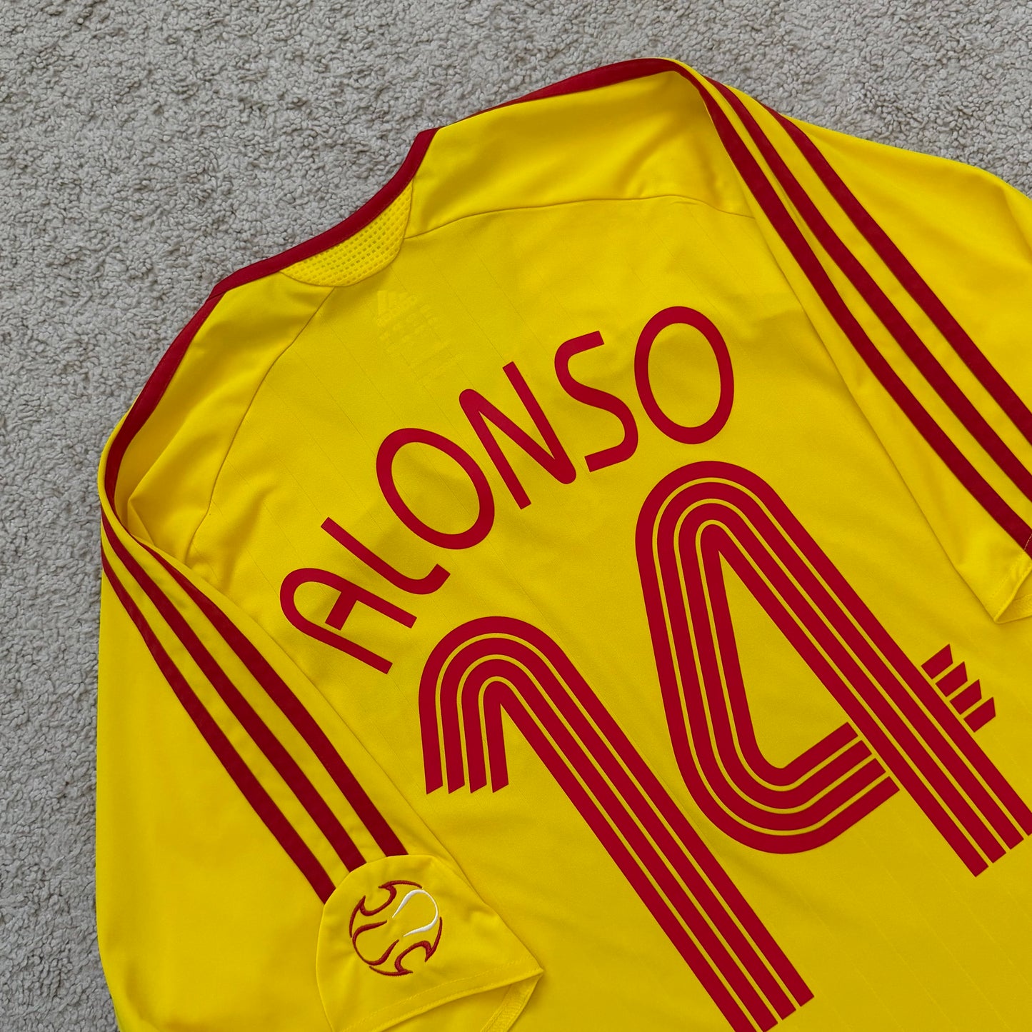 Liverpool 2006/07 away PLAYER VERSION x Xabi Alonso #14 (XL)