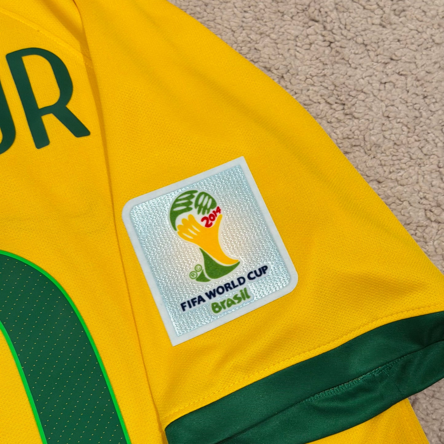 Brazil 2014 World Cup home x Neymar Jr #10 (M)
