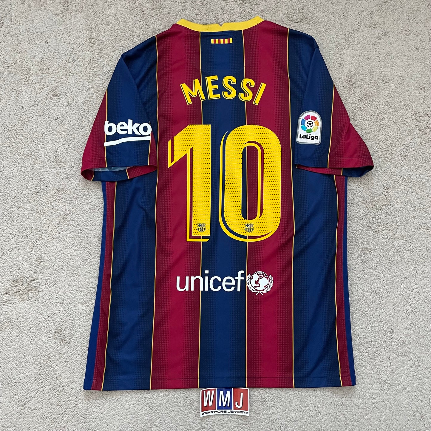 Barcelona 2020/21 home x Messi #10 (L)