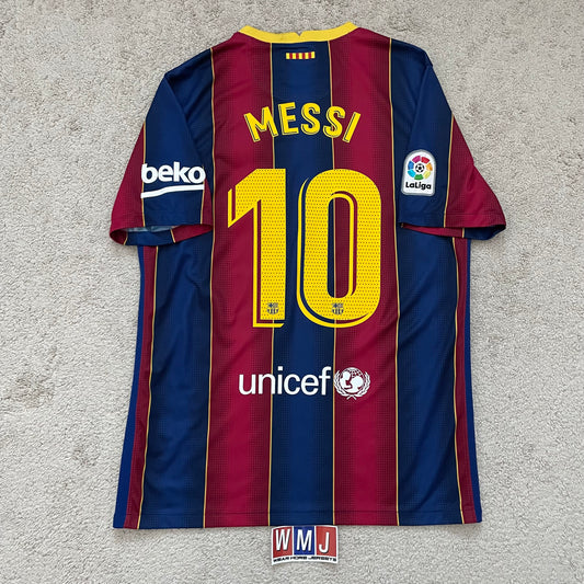 Barcelona 2020/21 home x Messi #10 (L)