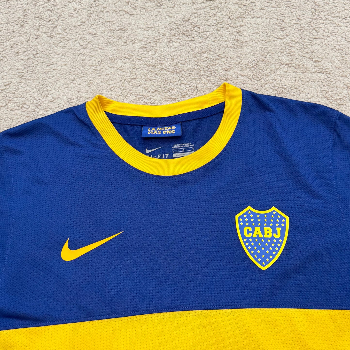 Boca Juniors 2013/14 PLAYER VERSION home x Juan Roman Riquelme #10 (L)