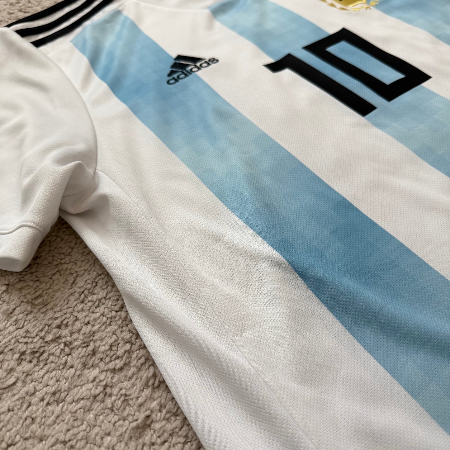 Argentina 2018 World Cup home x Messi #10 (L)