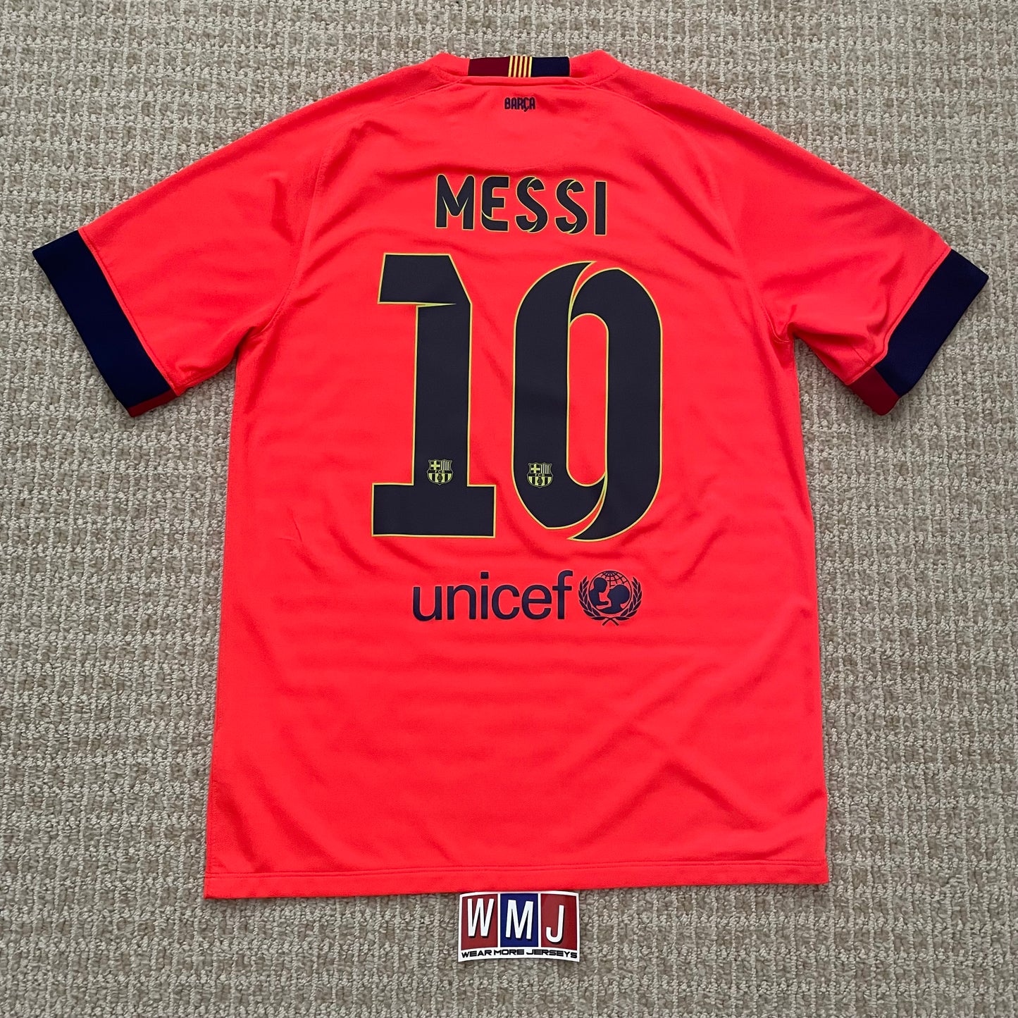 Barcelona 2014/15 away x Messi #10 (M)