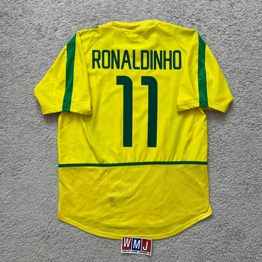 Brazil 2002 World Cup x Ronaldinho #11 (M)