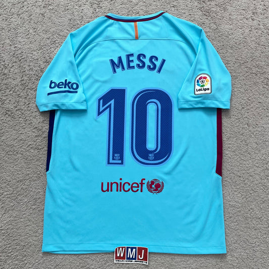 Barcelona 2017/18 away x Messi #10 (L)