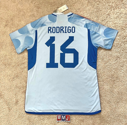 Spain 2022 World Cup away x Rodri #16 (L) *BRAND NEW WITH TAGS