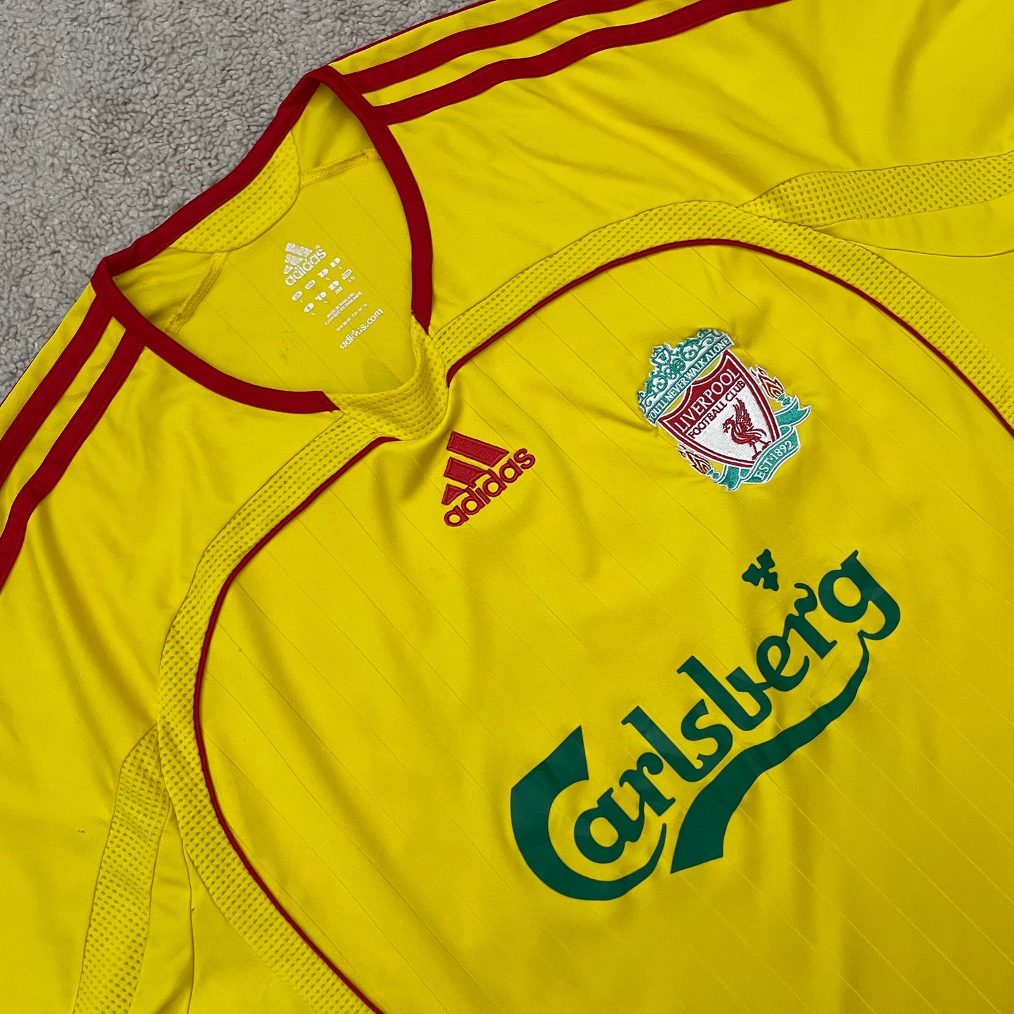 Liverpool 2006/07 away x Xabi Alonso #14 (L)