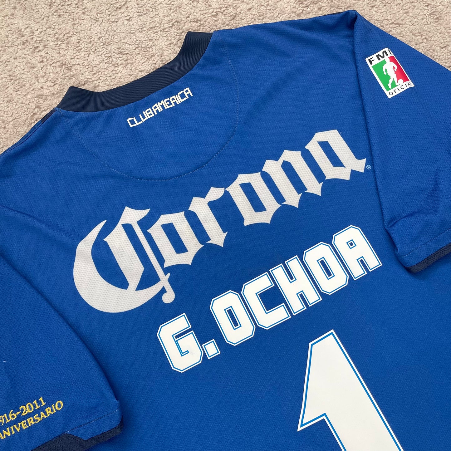 Club America 2010/11 third 95th Anniversary x Guillermo 'Memo' Ochoa #1 (XL)