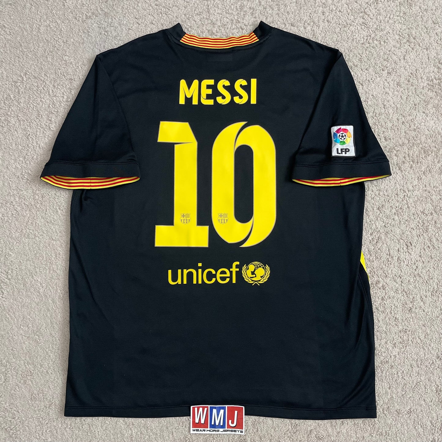 Barcelona 2013/14 third x Messi #10 (XL)