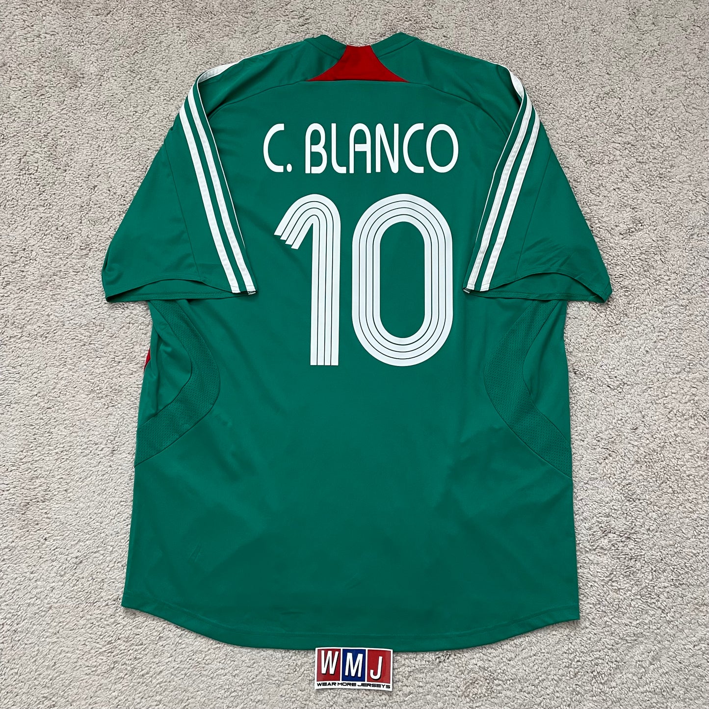 Mexico 2007/08 home x Cuauhtémoc Blanco #10 (XL)