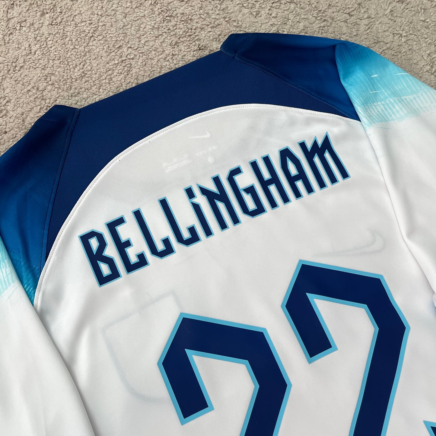 England 2022 World Cup home x Jude Bellingham #22 (XXL)