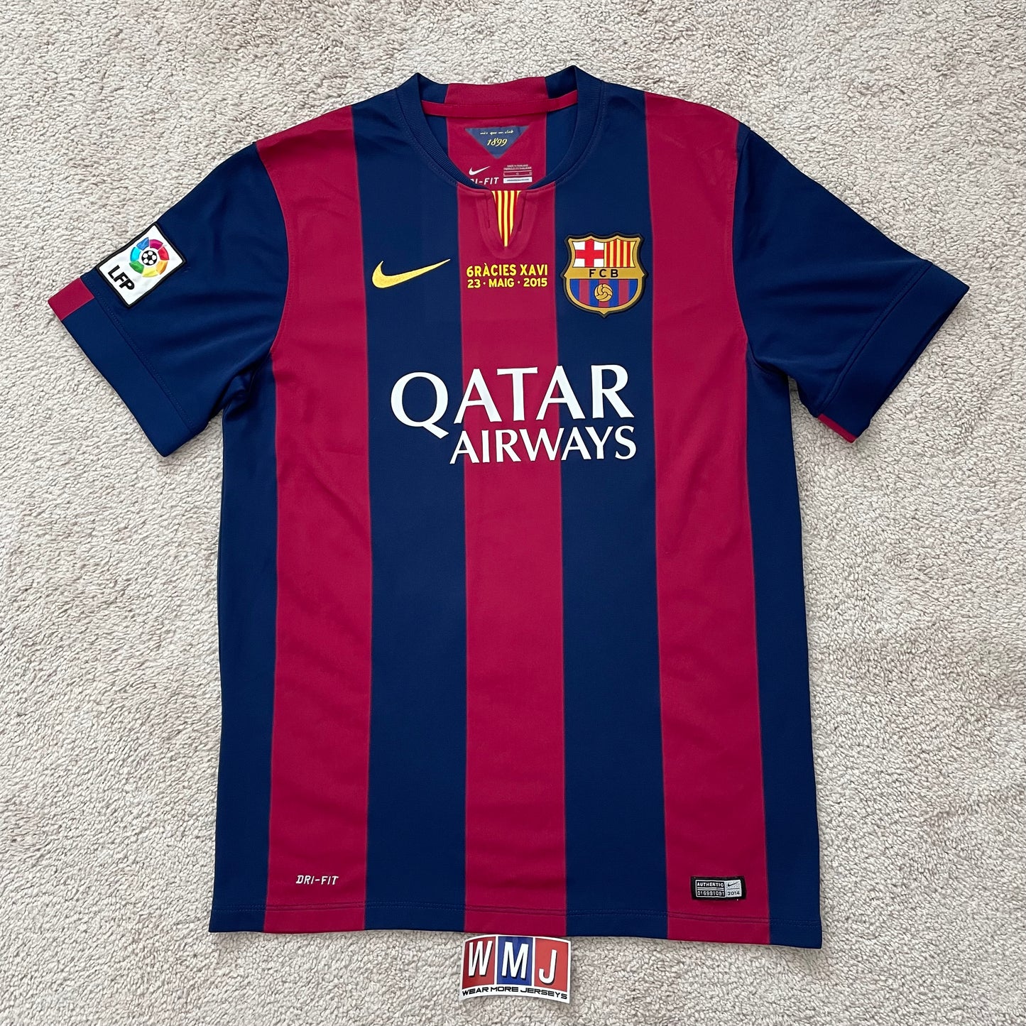 Barcelona 2014/15 home x Xavi FAREWELL EDITION #6 (L)