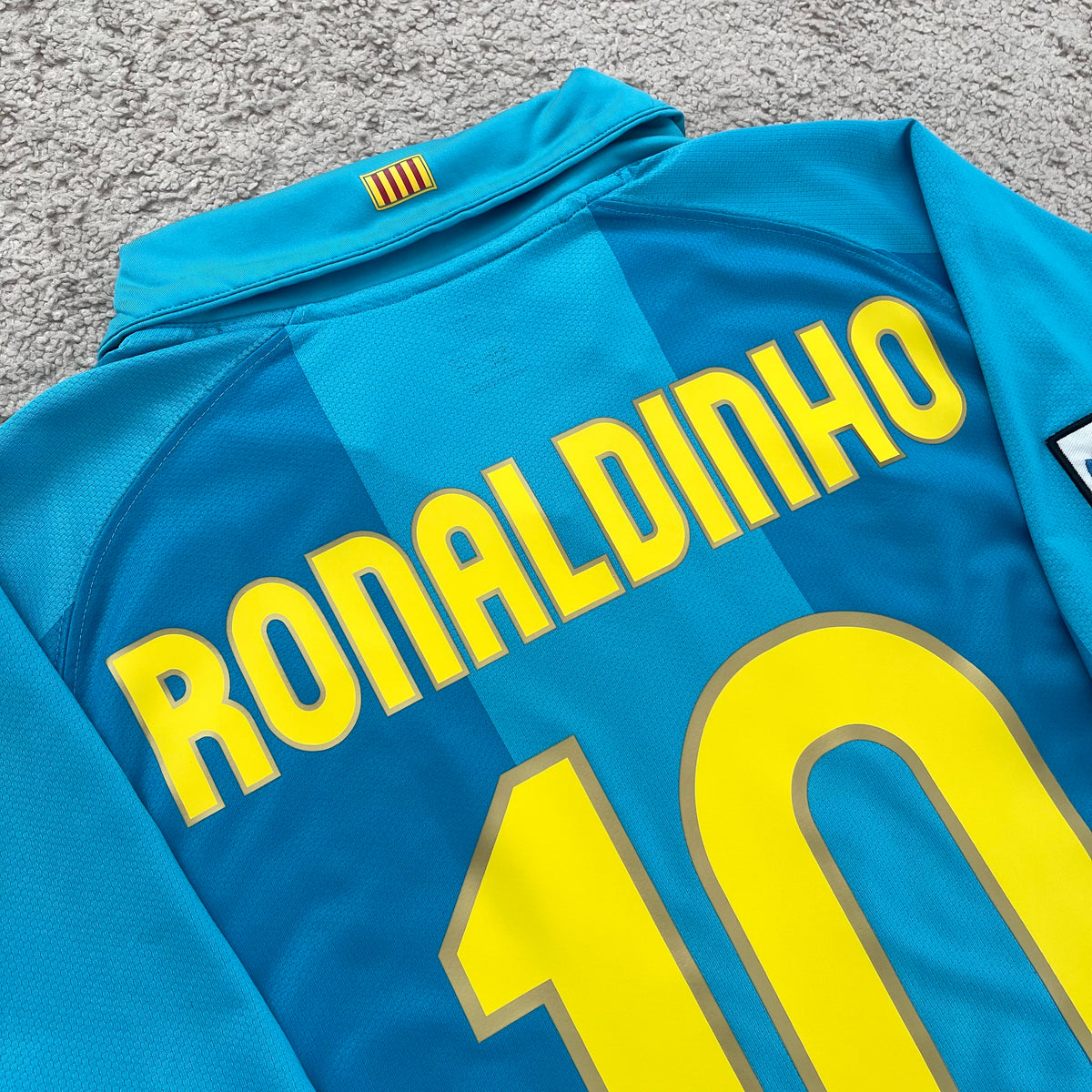 Barcelona 2007/08 away x Ronaldinho #10 (M)